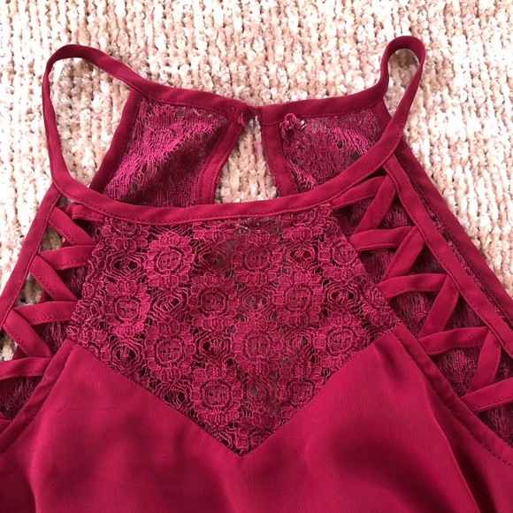 Triple R- Ruby Red Romper - Picture 2 of 4